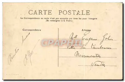 Noirmoutier (Vendée) — Vista generale della Città, I Marais salants — Collezione Landivier — Verso