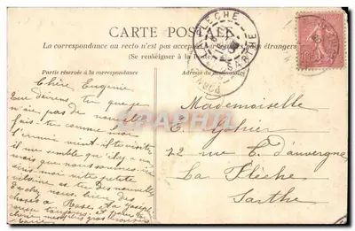 Noirmoutier — Eselsritt — Grondin, Foto. Verlag. — Rückseite