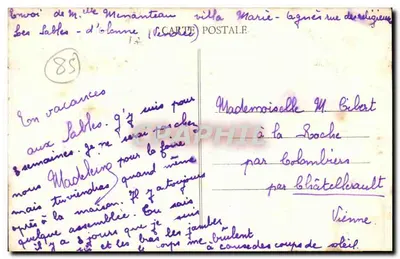 Les Sables-d'Olonne — Marais Salants — Wydawnictwo Nowych Galerii — Rewers