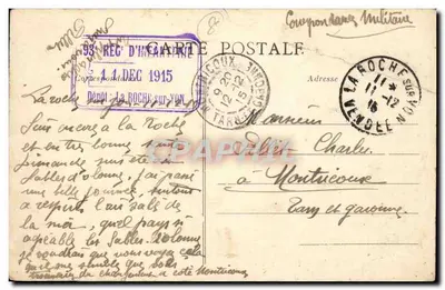 Les Sables-d'Olonne - A Praia, um dia de Festa — Lib. Poupine Moflagne, n°13 — Verso
