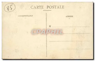 A Fauvette — Sociedade Coral dos SABLES-D'OLONNE — Edição das Novas Galerias — Verso