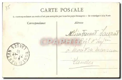 LA ROCHE-SUR-YON (Vendée) — Ogólny widok dzielnicy Mirville — Artaud-Nozaïs, Nantes — Rewers