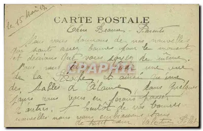 La Roche-sur-Yon — Rue des Sables, le Nouvelles Galeries — Editore sconosciuto — Verso