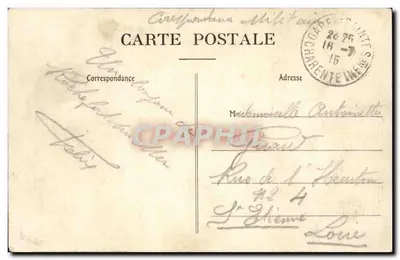 Les Sables-d'Olonne — Sablaïse — J.P. — Verso