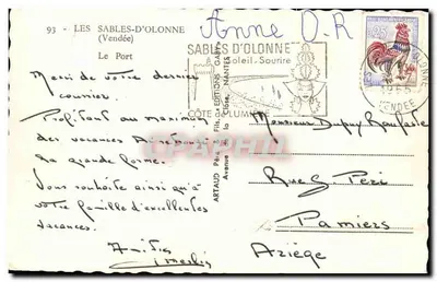 Les Sables-d'Olonne — Port — Éditions Gaby — Rewers
