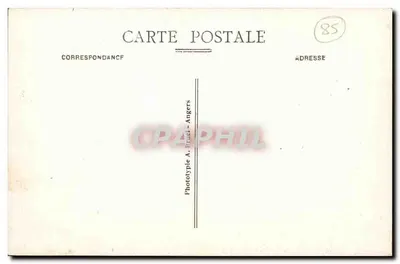 Les Sables-d'Olonne (Vendée) — El Puerto — A. B. — Reverso