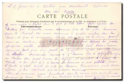 Antigo castelo de Maffliers (S.-et-O.) — Lembrança — Vast, a Montroult — Verso