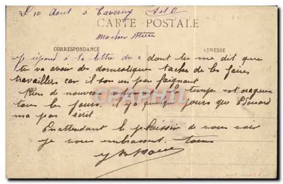 Genainville (S.-et-O.) - A Igreja — editor A. Levatier, Permou — Verso