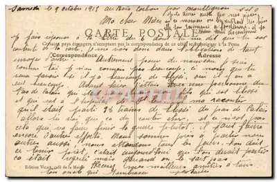 Saint-Leu - Laurielle lub Las — Wydawnictwo Vicart, kawiarnia Maige — Rewers