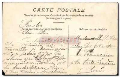 Beaumont (S.-&-O.) — Vista geral a jusante — editor não identificado, número de série não visível — Verso