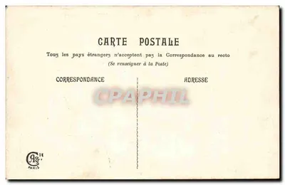 Montigny-le-Roi — Colônia escolar do XIº Arrondissement de Paris — Jurvilliers frères, editores. — Verso