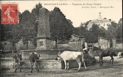 Montigny-le-Roi — Fontaine du Puits Vachot — Jurvilliers Frères