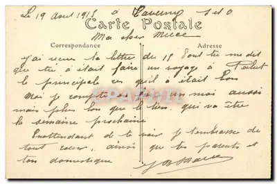 Saint-Leu (Seine-et-Oise) — O Monumento de Condé — CPHAPHIL 110 — Verso