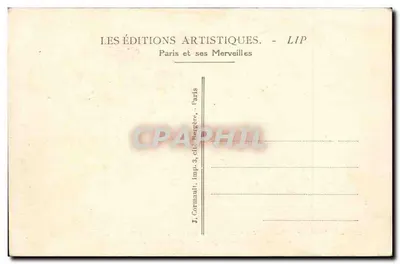 Exposition Internationale des Arts Décoratifs — Le Pavillon Belge — Paris 1925 — Verso