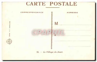 Village du Jouet — entrée principale — Éditions I. V. Phot. — Verso