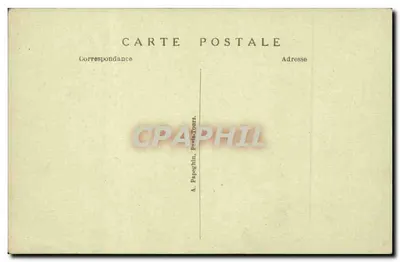 Ausstellung der Dekorativen Künste - Pavillon « Pomone » - Atelier d'Art Moderne du Bon Marché - 1925 — Rückseite