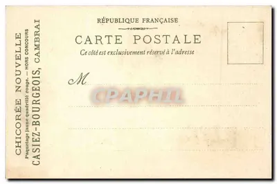Exposition de 1900 — Les Palais du Champ de Mars — Casiez-Bourgeois, Cambrai — Verso