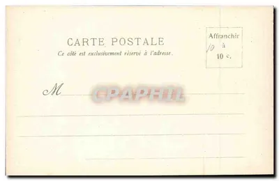 Exposição Universal de 1900 — Trocadéro — editor TROUS — Verso