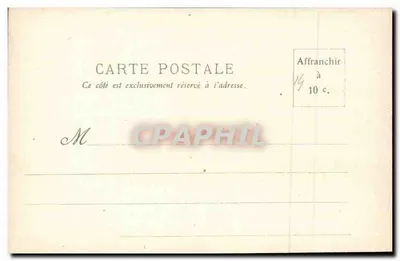 Palácio das Minas & da Metalurgia — Exposição Universal de 1900 — Editor não visível — Verso