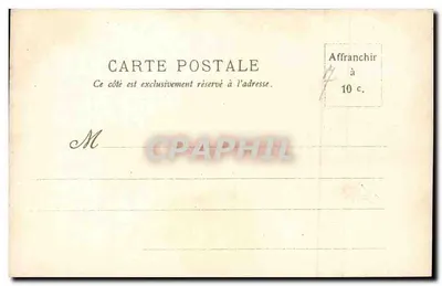 Paleis van de Porselein- en Glazenfabriek — Wereldtentoonstelling 1900 — Uitgever onbekend — Achterkant