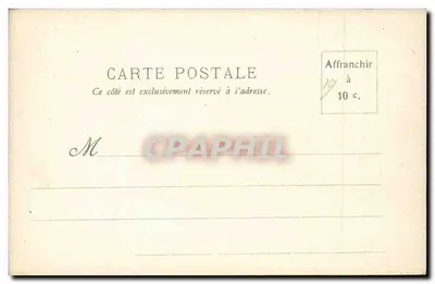 Perspectiva dos Invalides — Exposição Universal de 1900 — editor não visível — Verso