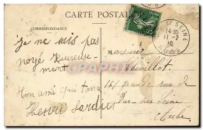 सीन के बाढ़ (जनवरी-फरवरी 1910) — स्टेशन के स्थान, अस्नियर्स — जे. एच. — पीछे