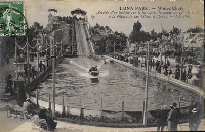 Luna Park — Water Chute — ND Pbot.
