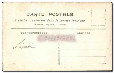 Paris inondado — Quai de la Rapée — Coleção Taride — Verso