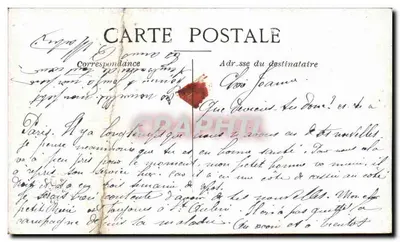 Parijs overspoeld — Brug van l'Estacade bij de Bastille — Achterkant