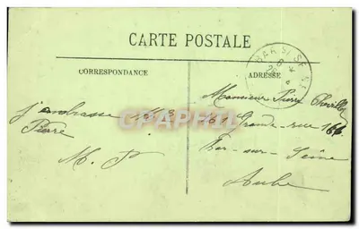 Inondations de Paris — Janvier 1910 — Sauvetage Place Maubert — éditeur non identifié, n° 50 — Verso