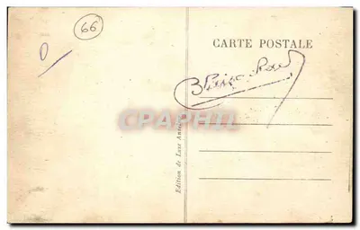 Pasterza na łące w lesie FONT-ROMEU — Wydawnictwo Luxe Anselme, nr 328 — Rewers