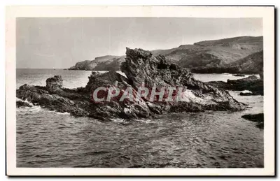 Banyuls-sur-Mer — Rochos na costa — editor não visível