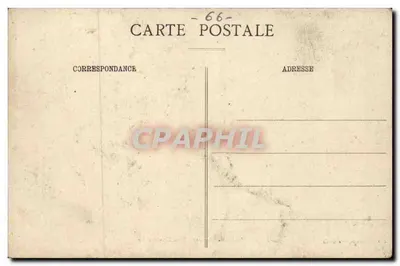 Perpignan - plac - Park ptaki, J. Fau, księgarz, Perpignan, n°23 — Rewers