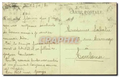 Perpignan — Ogólny widok i Canigou — wydawca Perpignan, nr 522 — Rewers