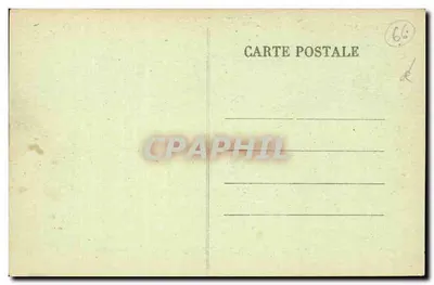 Perpignan — Promenada Platane — Wyd. Couderc, n°809 — Rewers
