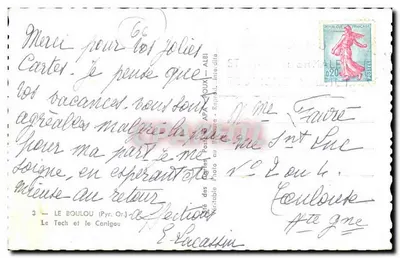 Le Tech e o Canigou — Pirineus-Orientais — editor APA — Verso