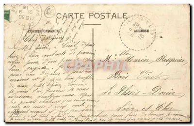 Le Roussillon — Ansicht von der Ostseite und das Konvent der Kapuzinern — Verlag: Lartotype Larousse, n°487 — Rückseite