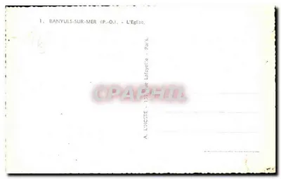 Banyuls-sur-Mer — La Iglesia — L'HCSTE, París — Reverso