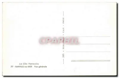 Banyuls-sur-Mer — Vista general — REAL-PROTO - C.A.P. - PARIS — Reverso