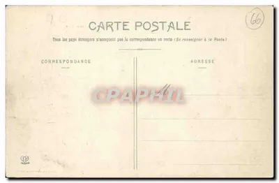 Banyuls-sur-Mer — Odpłynięcie statków rybackich w otwartym morzu — fototypia Tardughe Frères Toulouse — Rewers