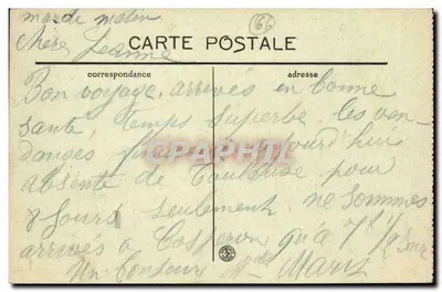 Banyuls-sur-Mer — Rybackie łodzie na przystanie — Wydawca: Drukarnia P. P. L. Banyuls — Rewers