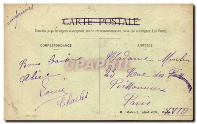 La Marne en de Coteaux — Varenne-Chennevières — E.M. n°4893 — Achterkant