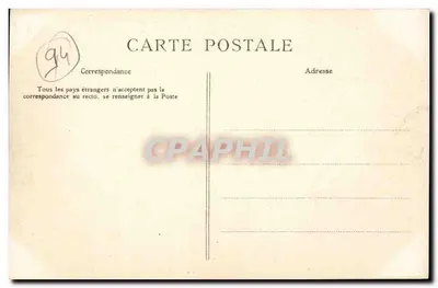 Margens da Marne — CRÉTEIL — O Ponte da Guière — C. L. C. — Verso