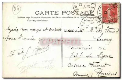 Vincennes – Rue du Levant — E.M. n°13 — Verso