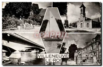 Villeneuve-le-Roi — vista panorâmica — Imagens da França, n°1002