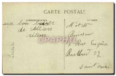 Villiers-sur-Marne — El Sanatorio — Editor E. D. — Reverso