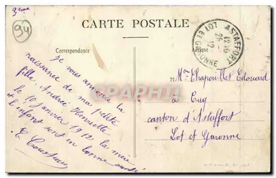 Villeneuve-Saint-Georges — Cheia do Sena, final de janeiro de 1910 — Burat, edição 40, rue de Paris — Verso