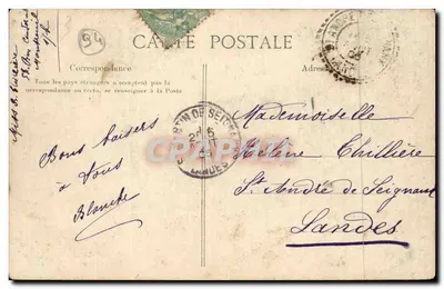 Vincennes — Ogólny widok zamku — Wydawca nieznany, nr 5 — Rewers
