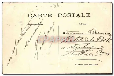 St-MANDÉ – Szpital św. Michała — E. Maicault, fot. wyd., Paryż — Rewers