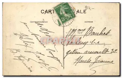 Larion — Hospital Saint-Maurice (Hospital militar durante a guerra) — Verso